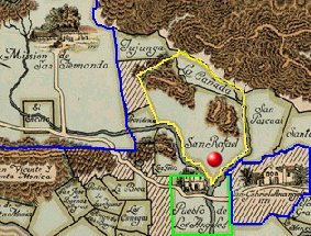 Map of Rancho San Rafael